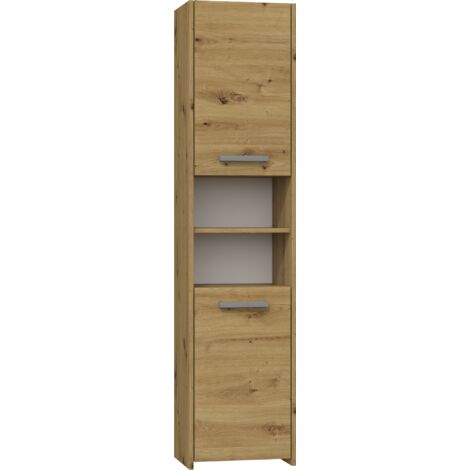 Armoire de salle de bain, Chêne Artisan, 170 × 40 × 30 cm