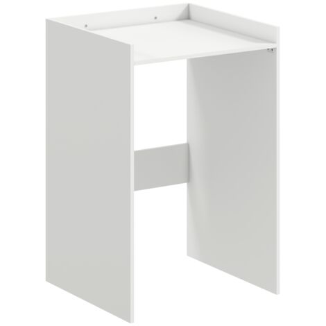 Armoire de salle de bain encastrée avec étagère ouverte,dédiée au rangement lave-linge,pour petits espaces,64x60x97,5 cm,blanche.