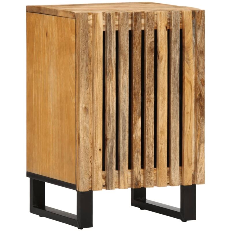 Vidaxl - Armoire de salle de bain 38x34x58 cm bois manguier massif brut