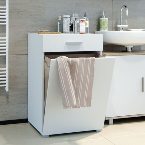 Vicco Armoire De Toilette Leopold, Anthracite, 60x59.2cm Avec