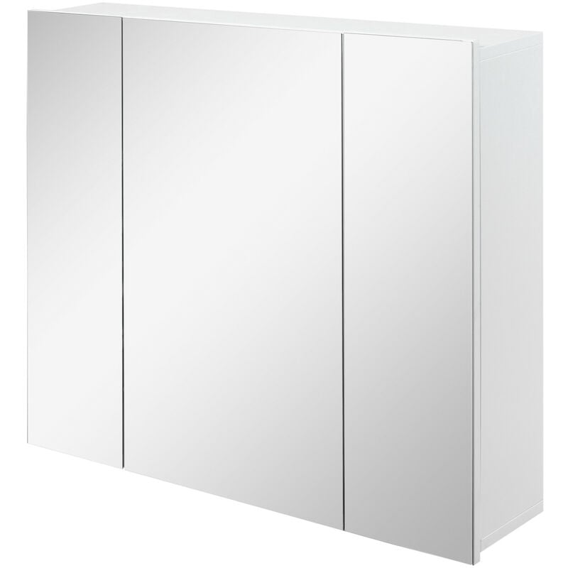 MH - Armoire de salle de bains miroir derby blanche