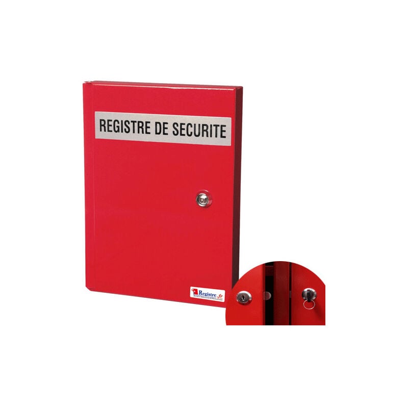 Signaletique.biz France - Armoire de sécurité pour registre rouge (RAC01)