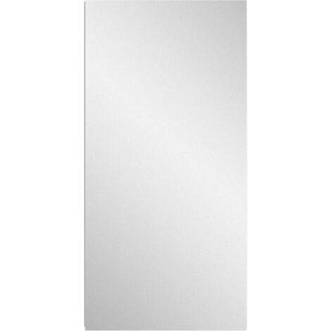 Armoire de toilette 1 porte 38x18x77 cm blanc brillant - VARKA