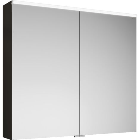 Armoire de toilette burgbad Eqio avec applique LED et éclairage