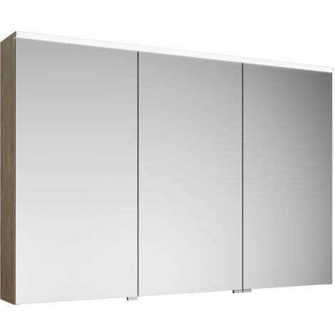 armoire de toilette burgbad Eqio avec éclairage LED à poser, 3
