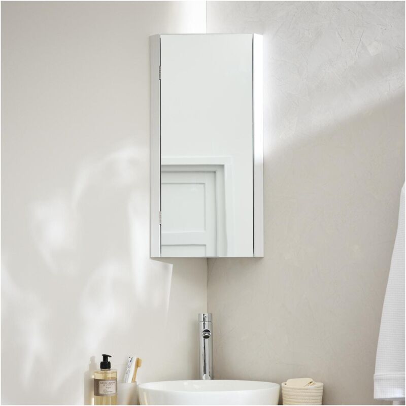 Mob-in - Armoire de toilette d'angle cleo