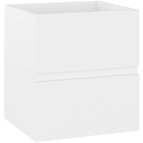Armoire d'évier Blanc 41x38,5x45 cm