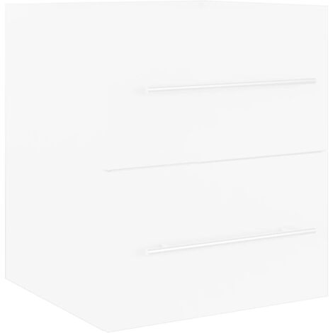 Armoire d'évier Blanc 41x38,5x48