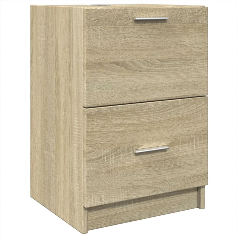 Vidaxl - Armoire d'évier chêne sonoma 40x37x59 cm bois d'ingénierie