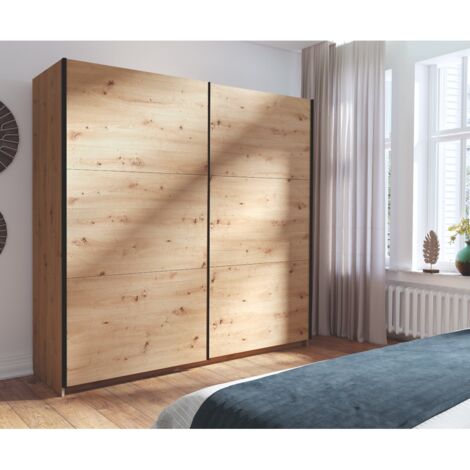 Armoire dressing moderne avec portes coulissantes 200cm KAS