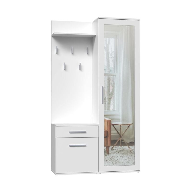 Armoire duo duo blanc