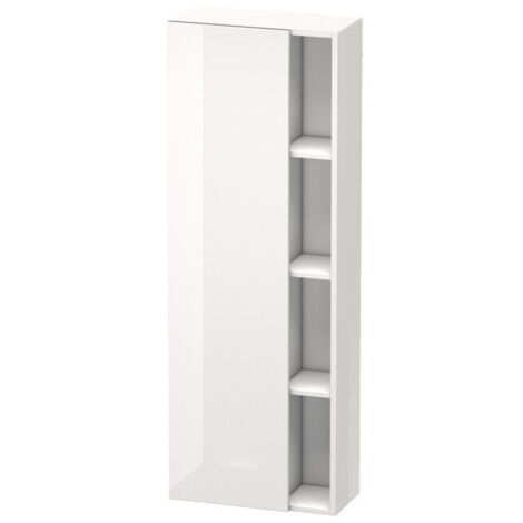 Armoire DURASTYLE 240x500x1400mm ouverture droite lin/blanc mat
