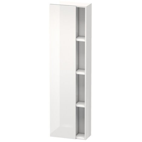 Armoire DURASTYLE 240x500x1800mm ouverture droite blanc mattt/basalt mat