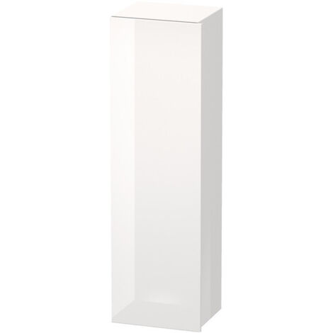 Armoire DURASTYLE 360x400x1400mm ouverture gauche blanc brillant