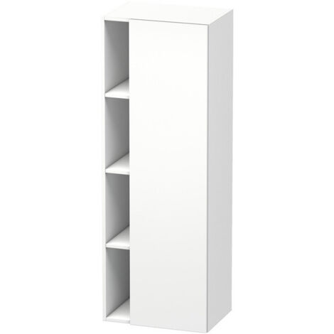 Armoire DURASTYLE 360x500x1400mm ouverture droite blanc mat