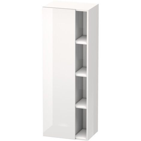 Armoire DURASTYLE 360x500x1400mm ouverture gauche blanc brillant