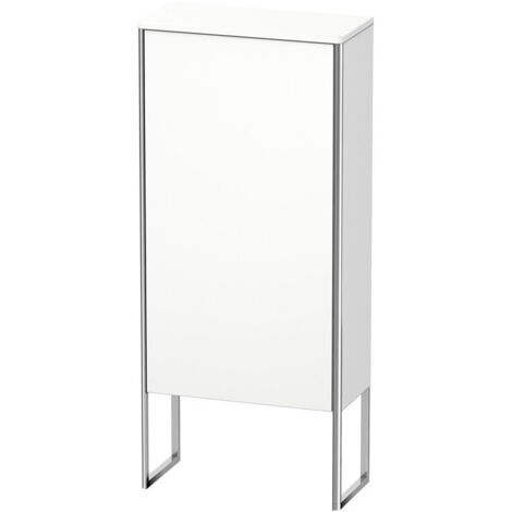 Armoire Duravit XSQUARE 1121x500x236mm ouverture gauche blanc mat
