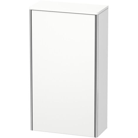 Armoire Duravit XSQUARE 880x500x236mm ouverture droite blanc mat