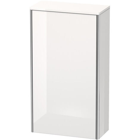 Armoire Duravit XSQUARE 880x500x236mm ouverture gauche blanc nordique