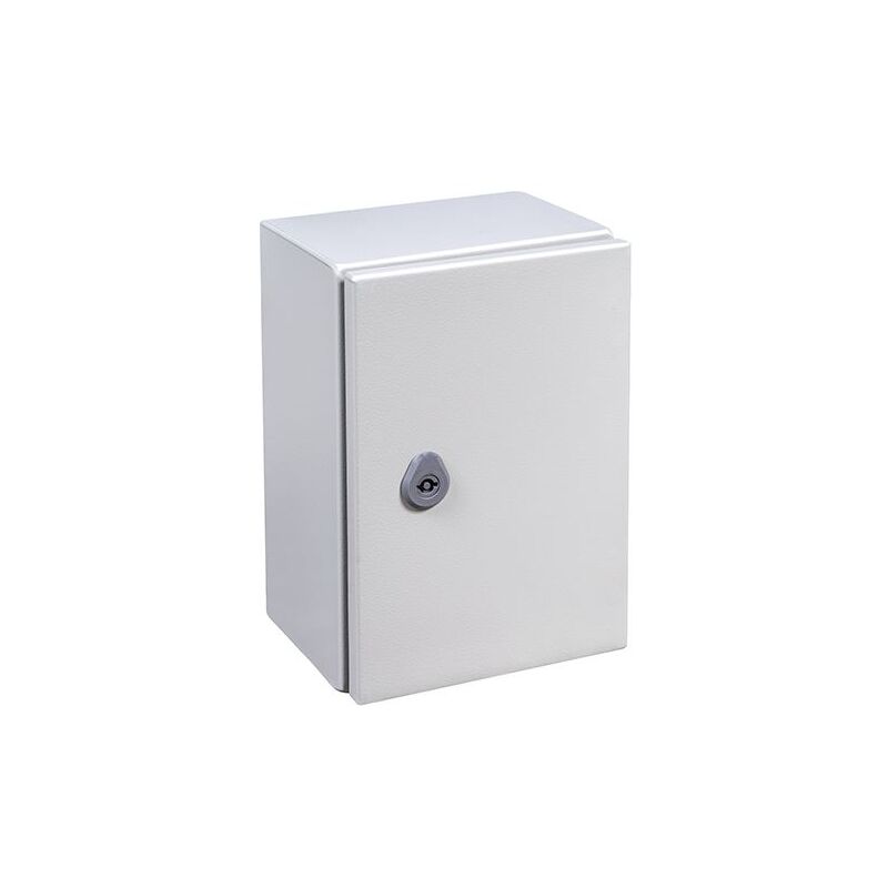 Em Distribution - Armoire électrique en métal 400x300x200mm - étanche IP66, IK10 - Livré avec tôle de fond