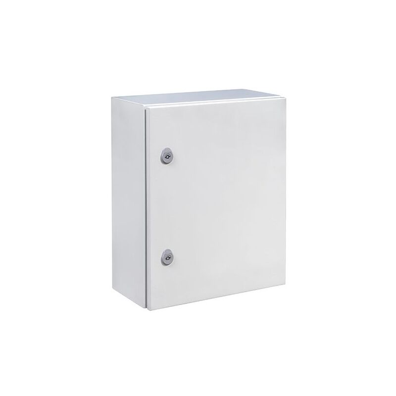 Em Distribution - Armoire électrique en métal 600x500x300mm - étanche IP66, IK10 - Livré avec tôle de fond