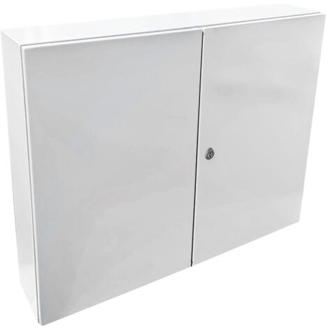 Armoire électrique En Métal étanche Ip55 - 800x1000x300 - 2 Portes - Plaque Fournie - Argenta Ide