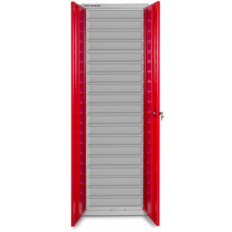 Armoire en acier avec portes 19 étagères MW Tools DEBK95DL