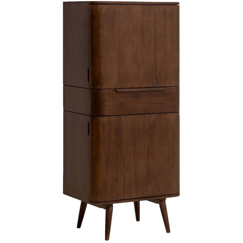 Armoire en bois de manguier foncé Aléna Armoire en bois de manguier foncé Aléna
