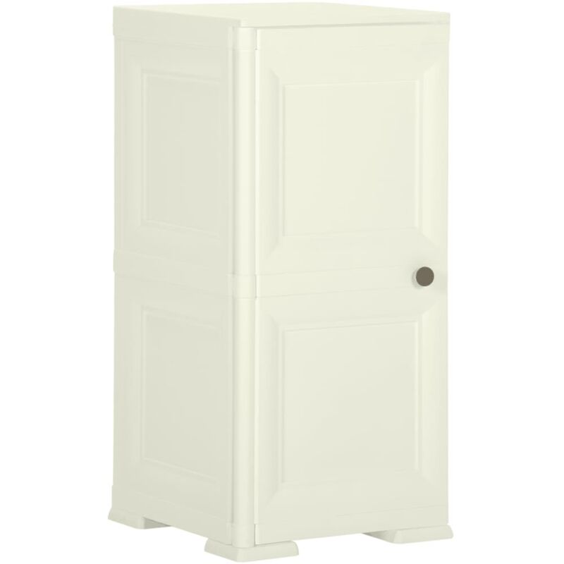Vidaxl - Armoire plastique 40x43x85,5 cm design bois glace à la vanille