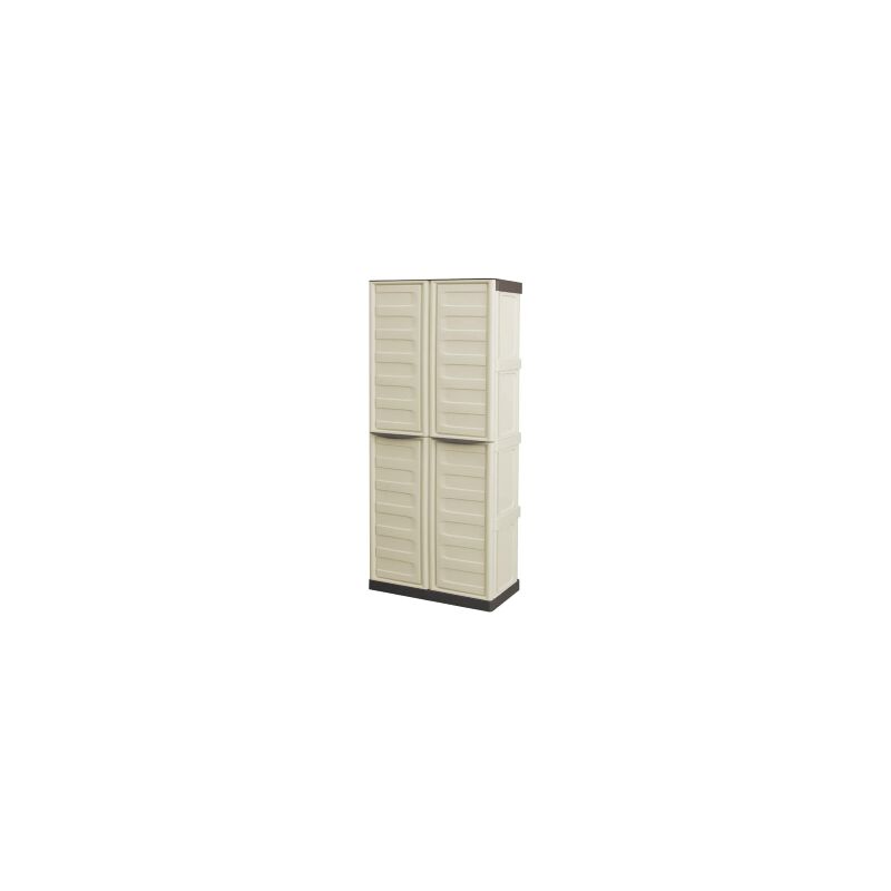 Art Plast armoire haute toute e'tage're avec deux portes en polypropyle'ne cm70x39x165 pour l'exte'rieur