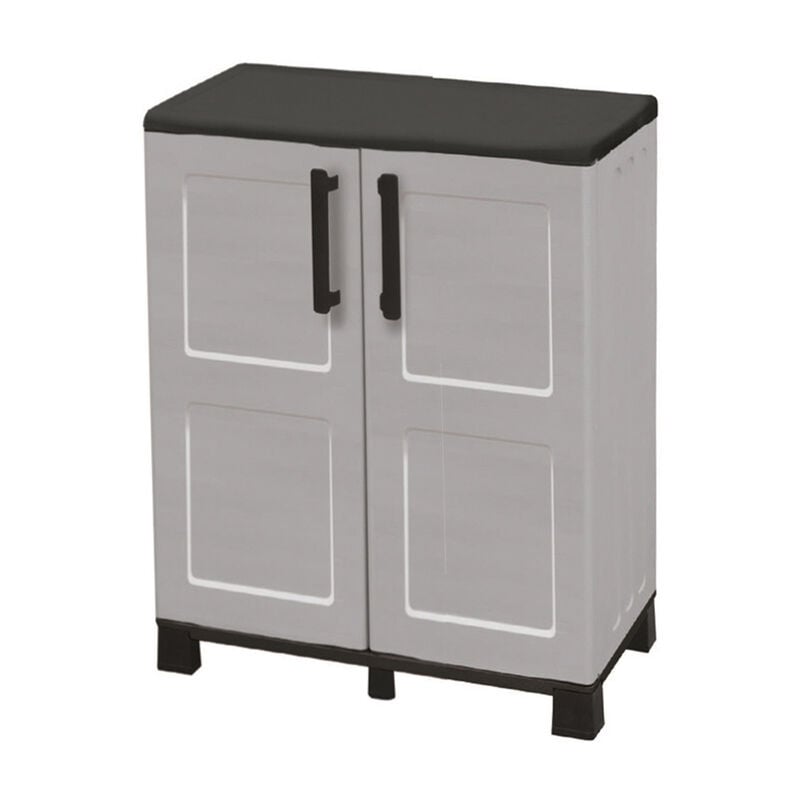 Armoire en résine 68x37x90 cm basse.