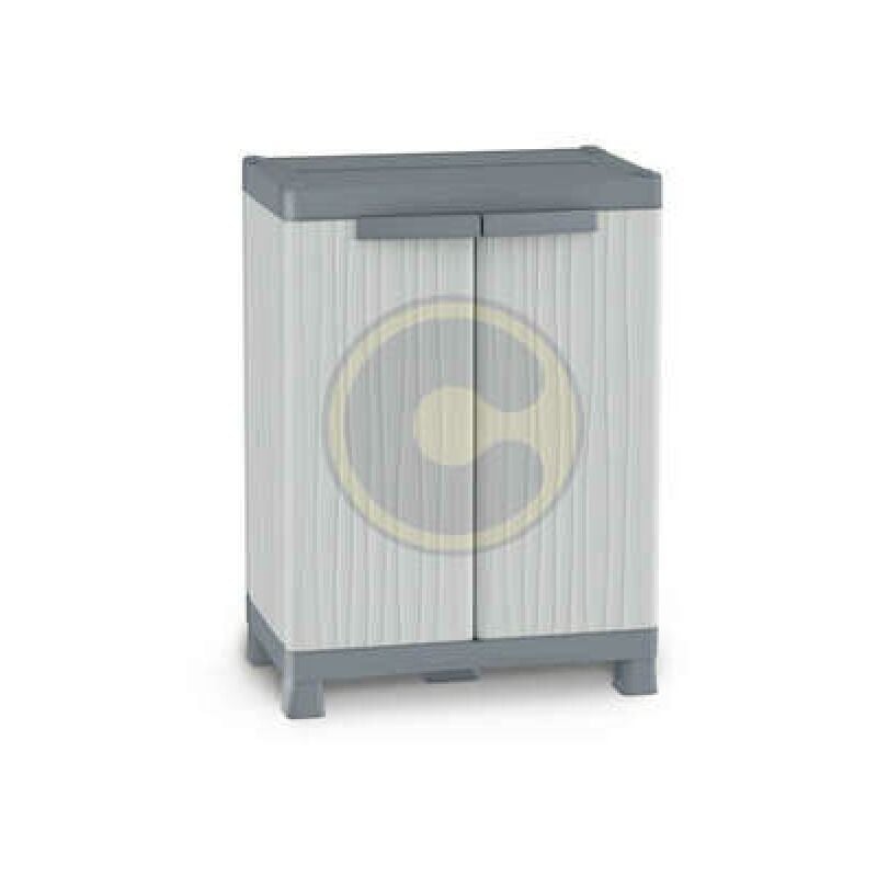 Armoire Terry Wave avec 2 portes 2 a tagA res cm 70x44x98h rA sine antichoc