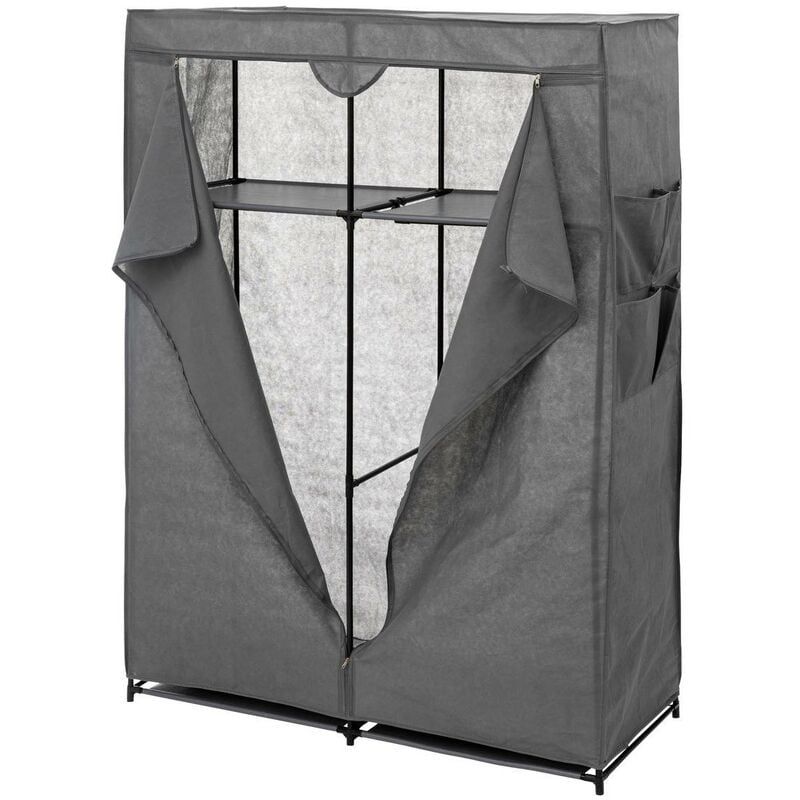 5five Simply Smart - Armoire 2 penderies gris - 5five