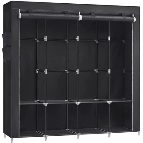 Armoire en tissu noir