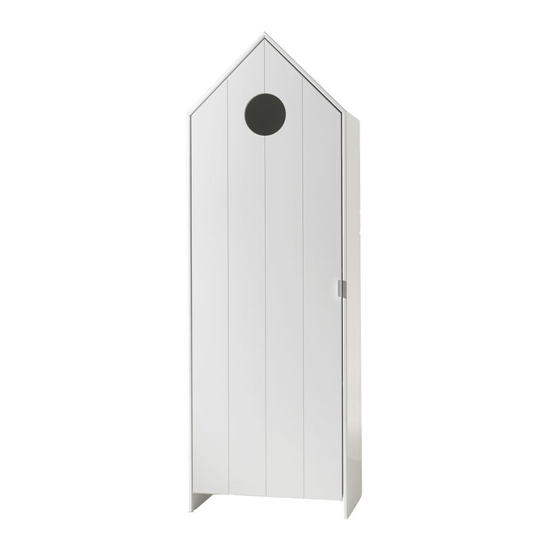 Armoire 1 porte Vipack Casami - Blanc