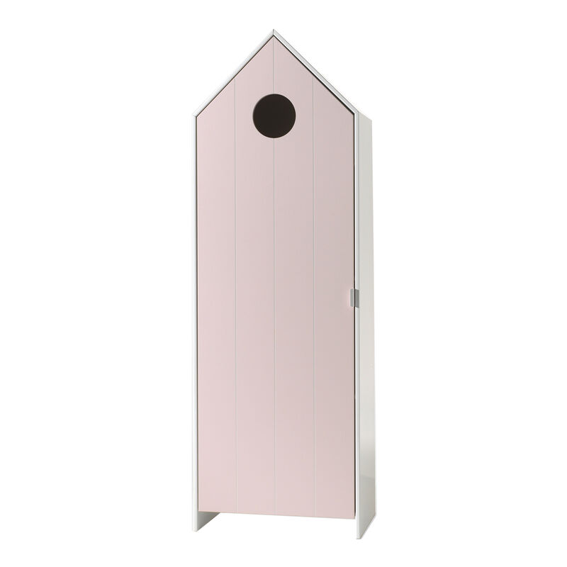 Armoire 1 porte Vipack Casami - Rose