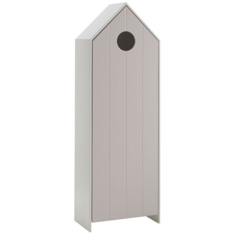 Armoire Enfant 4 Niveaux "Casami" 171cm Rose