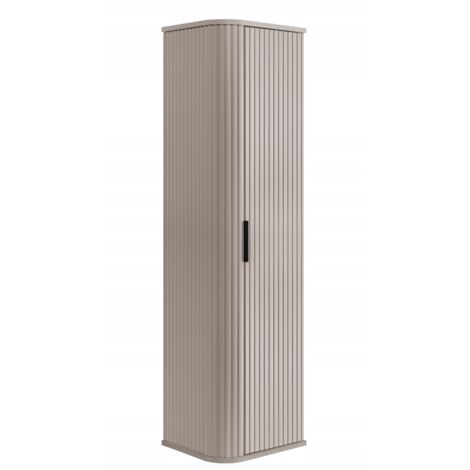 Armoire haute 139 cm - Beige, tons cachemire - Meubles de salle de bains, Meubles de salle de bains, Armoire haute de salle de bains, Beige, Commode de salle de bains
