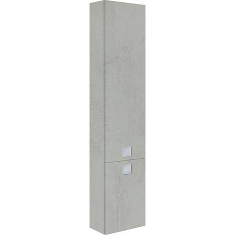 Armoire haute cene decor pierre MBL 2 portes, ouverture gauche 350x1625x208 mm