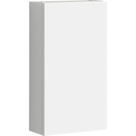 Armoire haute compacte Geberit Renova Plan 1 porte Blanc brillant - GEBERIT 501.920.01.1