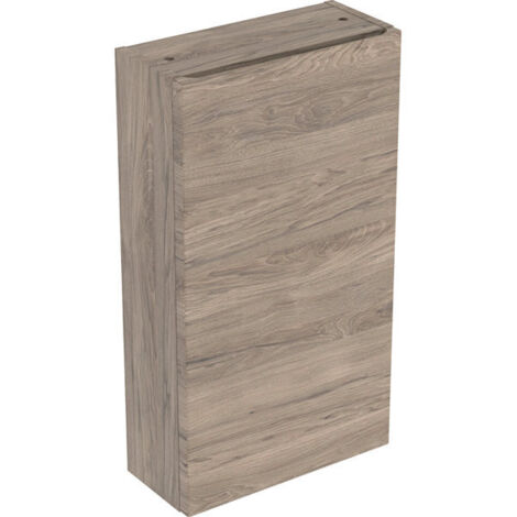 Armoire haute compacte Geberit Renova Plan 1 porte Noyer Carya - GEBERIT 501.920.JR.1