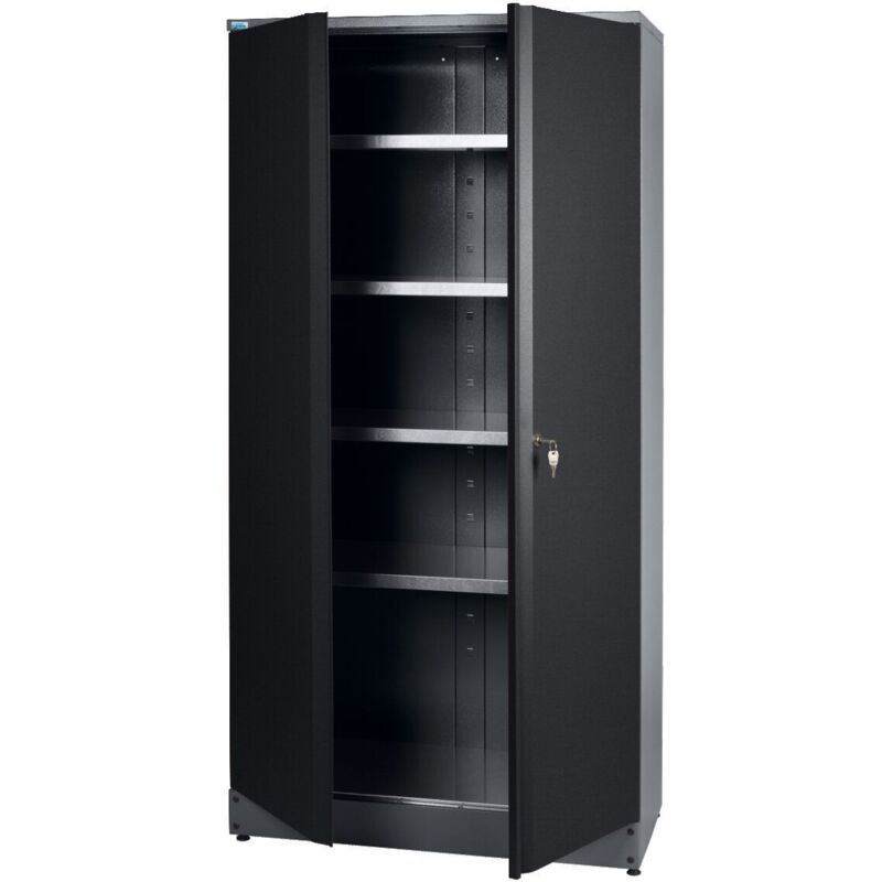 Armoire haute Küpper 70289, 204 x 53 x 91 cm, avec 4 étagères d'une capacité de charge de 75 kg chacune Armoire haute Küpper 70289, 204 x 53 x 91 cm, avec 4 étagères d'une capacité de charge de 75 kg chacune