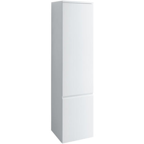 Armoire haute LAUFEN PRO 350 x 1650 x 335 mm charnière gauche graphite LAUFEN