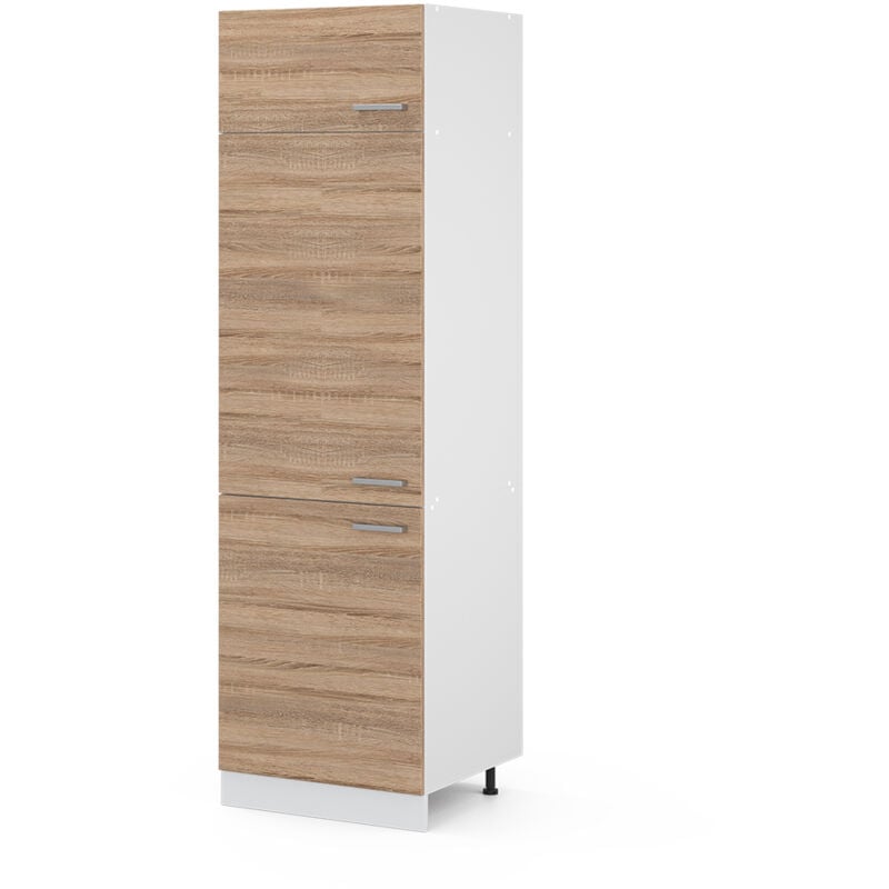 Vicco - Armoire haute universelle R-Line, Sonoma, 60 cm avec portes