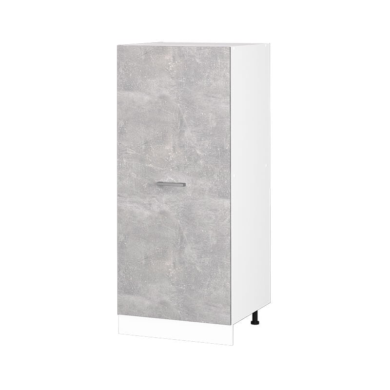 Vicco - Armoire haute universelle R-Line, Béton, 60 cm avec grande porte