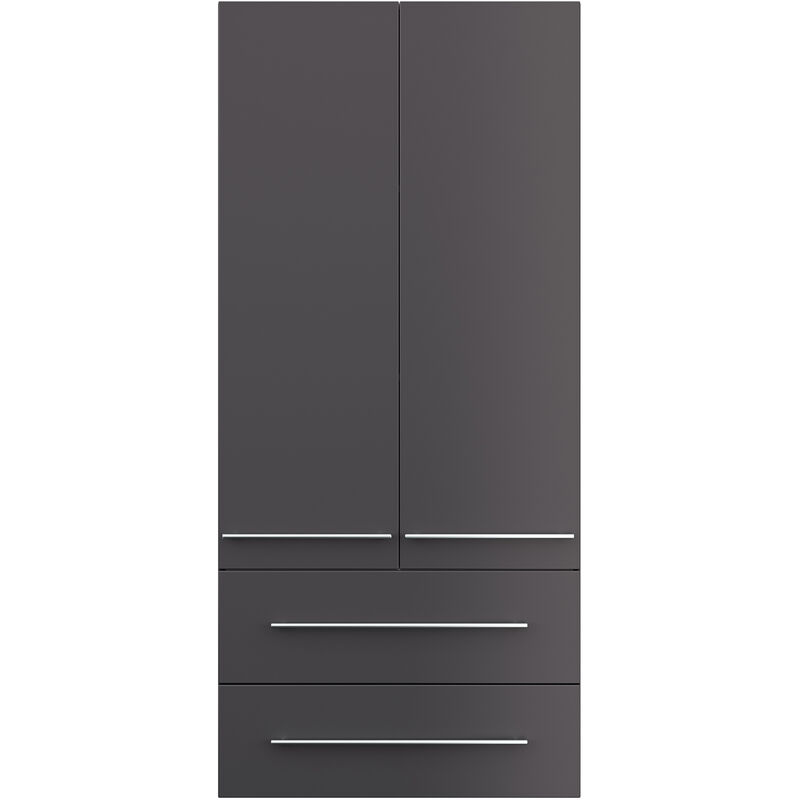 Armoire Haute Xl Anthracite Satine 4250524135443