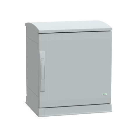 Armoire juxtaposable polyester renforcé fibres 500x500x420mm gris (RAL 7035) PLA Thalassa Schneider