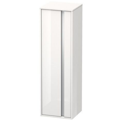 Armoire KETHO 360x400x1320mm ouverture gauche blanc brillant