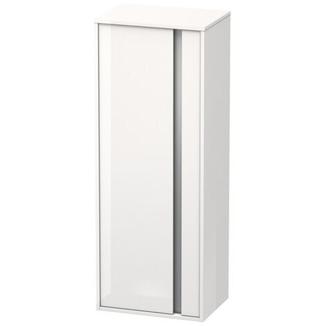 Armoire KETHO 360x500x1320mm ouverture gauche blanc mat