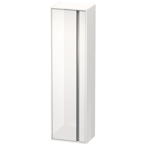 Armoire KETHO 360x500x1800mm ouverture droite blanc mat
